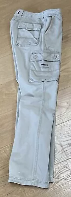 Mens Musto 064 Ocean Racing Beige Cargo Sailing Trousers Size 32L • £8.99
