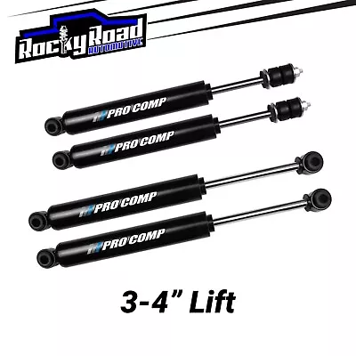 Pro Comp Pro-X Shocks (Set Of 4) For 2013-2024 Ram 3500 4x4 4WD W/ 3-4” LIFT • $188