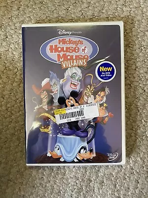 Mickeys House Of Villains (DVD 2002) Brand New / Sealed (loose) • $44.99