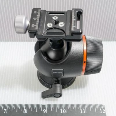 £352.09 • Buy Gitzo GH 2781QR Bubble Ball Basalt Tripod Head & Really Right Stuff Arca Clamp