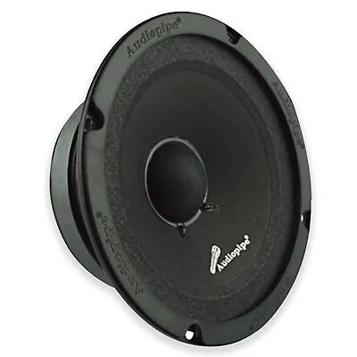 Audiopipe 6 Sealed Mid Bass Loud Speaker 250W 8 Ohms 1.5 Voice Coil Black • $39.95