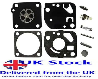 £7.99 • Buy Ryobi Chainsaw RCS4040CA RCS4040R Ruixing Carburetor Kit Gasket Repair Spares