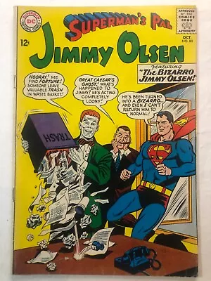 Superman's Pal Jimmy Olsen #80 Oct 1964 Bizarro Vintage Silver Age DC Comics • $35