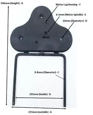 £30 • Buy BBQ 3 Long Skewer Rotisserie Attachment For The Greek Cypriot Rotisserie BBQ