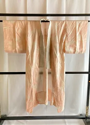 Vintage Japanese Juban Kimono - Women's NagaJuban Kimono Robe • $40