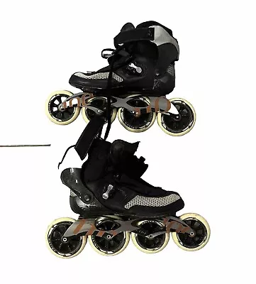 K2 Racing Rollerblades Inline Roller Speed Skates 85A Wheels ILQ9 READ For Size • $139.99