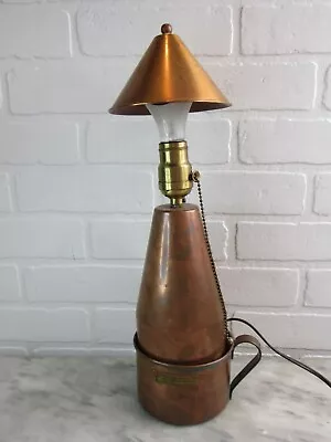 Mission Arts Crafts Copper Lamp Gaylord Bros. Library Strange Old Lamp Light • $54.99
