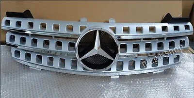 Grill Front Grille For Mercedes Benz W164 ML320 ML350 ML500 ML550 2005-2008 Mesh • $149.99