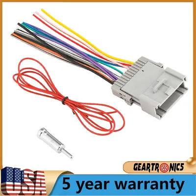 $5.49 • Buy For Chevy/Buick/GMC/Pontiac Radio Stereo Install Car Wire Harness Cable Adapter