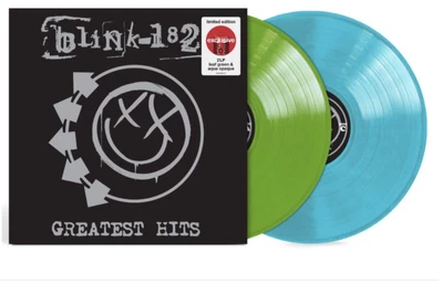 £59.99 • Buy Blink 182 Greatest Hits Leaf Green & Aqua Opaque Vinyl Usa Exclusive 2lp Sealed
