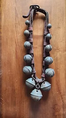 Antique Brass Horse Sleigh Bells • $250