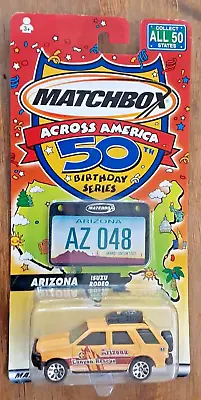 Matchbox Across America 50th Birthday Series - Arizona Isuzu Rodeo • $10.18