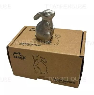NEW ORIGINAL STAUB Rabbit Lid Knob (Stainless) 100% Authentic • $68