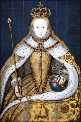 £157.13 • Buy Poster, Many Sizes; Queen Elizabeth I In Her Coronation Robes,  Tudor