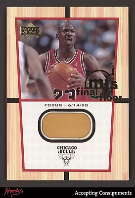 2000 Upper Deck Century Legends MJ Final Floor Jumbos #FF2 Michael Jordan COURT • $32