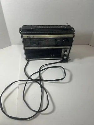 Vintage Stewart Multi Band Solid State Radio-WORKS • $22