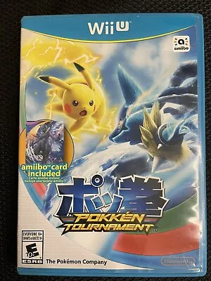 $9.99 • Buy Wii U Pokemon Video Game Pokken Tournament No Manual Was Tested D6-1