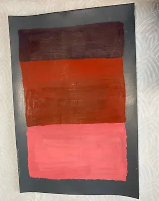 Abstract Painting Mark Rothko  On Paper • $65
