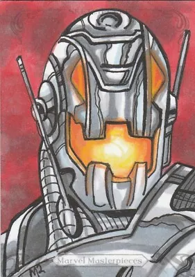 2019 Marvel Masterpieces Mike Munshaw Ultron Sketch • $49.99