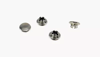 (4 PACK) 3/16  Nickel Plated Metal Hole Plugs For .016 -.062  Metal SP-187-NK • $5.85