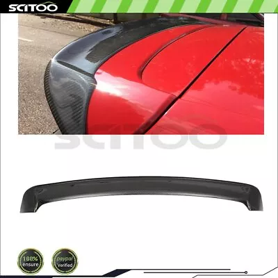 For VW Golf 6 MK 6 Wagon 2010-2013 Rear Roof Spoiler Wing Real Carbon Fiber • $80.26