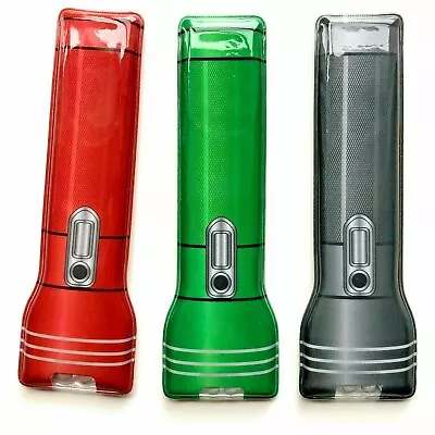 Flat Magnetic Two Pack Dual LED POCKET MICRO TORCH LIGHT WALKING CAMPING LAMP • £8.90