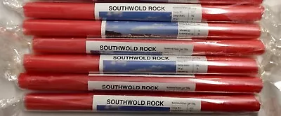 £4.49 • Buy SIX Sticks Of Traditional Seaside Rock - Pink Mint Flavour Made In Blackpool