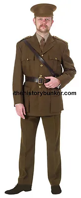 £289 • Buy WW2 British Army Officers Service Dress Uniform - 42 Chest 34 Waist 58 Or 60 Cap