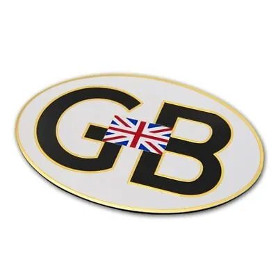 Customize Car /Truck GB Flag Front/Rear Trunk Boot Badge Emblem Brass Enamel • £69.67