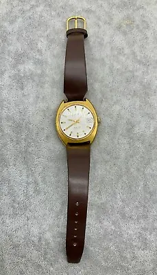 Vintage Montine Swiss Gents Watch 25 Jewels Wind-up Needs Repair G3 • $49.77