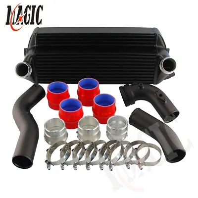 Bolt On FMIC Intercooler W/ Aluminum Pipe Kit For BMW 1/2/3/4 Series F20 F22 F32 • $368.50