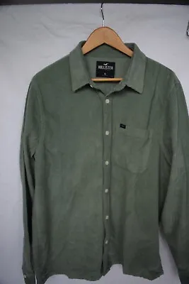 $50 • Buy Hollister Cord Shirt In Green With Pocket...Brand New With Tags...size XL