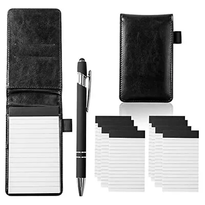 Camelmother 10 Pieces Small Notepad Holder Set Pocket Notebook 3 X 5 Inch With • $10.74