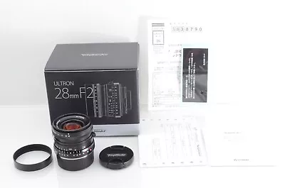  Mint  Voigtlander ULTRON 28mm F2 For LEICA M-mount From Japan #A684 • $449.99