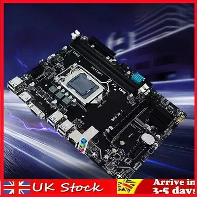H81 Gaming PC Mainboard DDR3 RAM LGA1150 Computer Motherboard SATA2.0/3.0 1600Hz • £38.49
