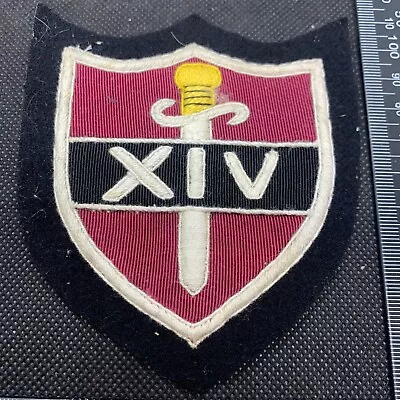 £5.99 • Buy British Army 14th Army Formation Patch Regimental Embroidered Blazer Badge