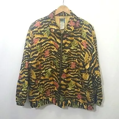 80's Vintage Silk Bomber Jacket Sz. XL • $22