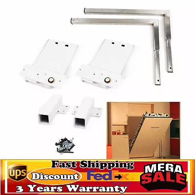 Murphy Wall Bed Spring Mechanism Hardware White Kit Horizontal Vertical Twin Bed • $75.60