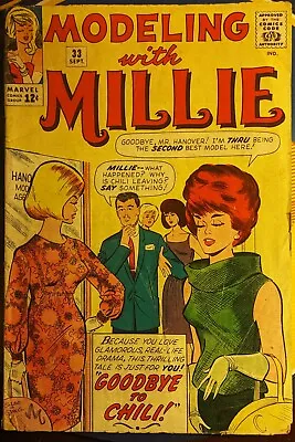 Modeling With Millie No. 33 September 1964Marvel Comics Excellent Stan Lee • $12