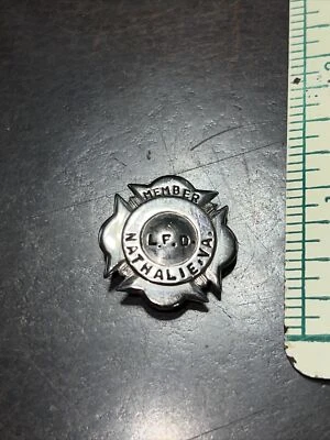 $39.99 • Buy Vintage Obsolete Nathalie Va Liberty Fire Department Badge