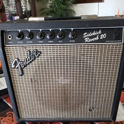 Fender Sidekick Reverb 20 SK2 VINTAGE Guitar Amp • $150