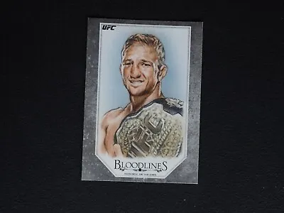 2014 Topps UFC Bloodlines TJ Dillashaw Bob Stevlic Sketch #1/1 NMMT • $214.35