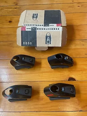 YAKIMA Doublecross Towers For Round Bars (two Pairs); Excellent Condition • $29.95