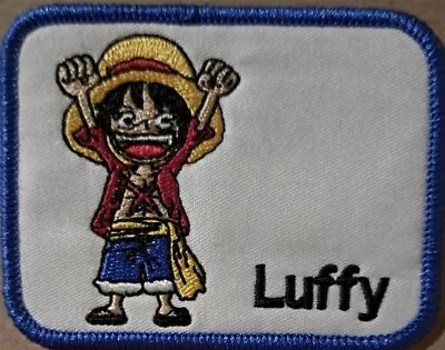 One Piece Monkey D. Luffy Embroidered Iron On Patch • $6.80