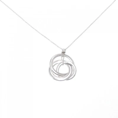 £183.19 • Buy Authentic TIFFANY 1837 Interlocking Circles Small Necklace  #260-004-621-7448