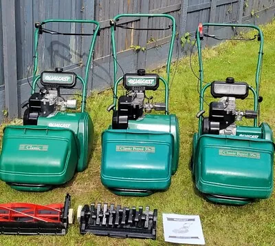 Atco Qualcast Sufolk Punch Classic 35s Cylinder Lawnmower  Sharpened & Serviced • £250