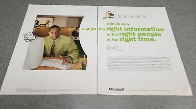 1998 Microsoft Office 97 Professional Print Ad/Poster Art Promo • $4.99