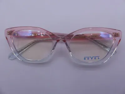Bevel 3728 Salaun Pink Champagne Fade Womens Eyeglasses Frames Size 51-18-140 • $299.99