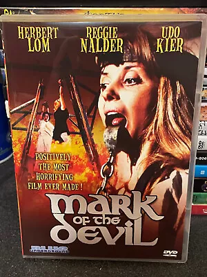 *1 Owner* Mark Of The Devil 1970 Near Mint DVD Herbert Lom Udo Kier UNCUT NUDITY • $15.99