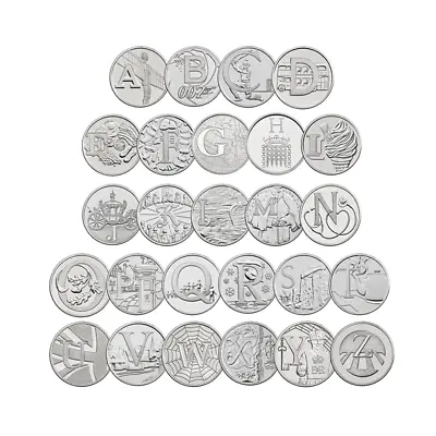 £202 • Buy 10p A-z Alphabet 10 Pence 2018 & 2019 Uncirculated Coins - Various Designs